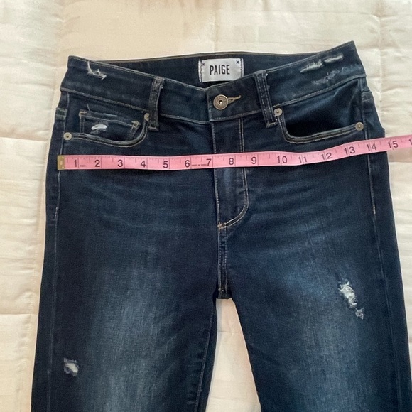 Paige Lou Lou Transcend Vintage Flare Jeans - Picture 9 of 16